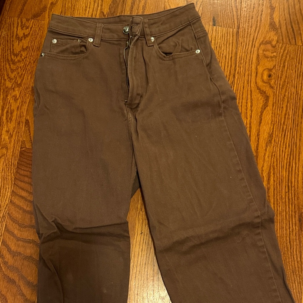 Brown Divided Brand Mom Jeans